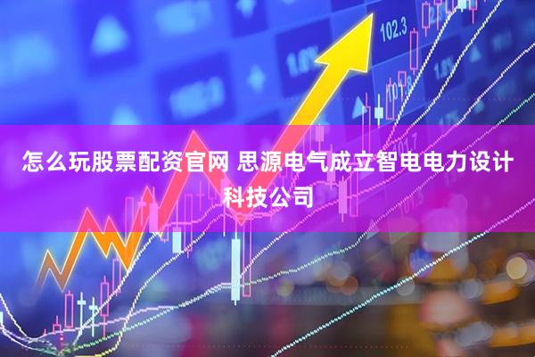 怎么玩股票配资官网 思源电气成立智电电力设计科技公司