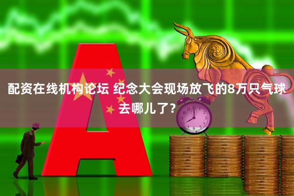 配资在线机构论坛 纪念大会现场放飞的8万只气球去哪儿了？