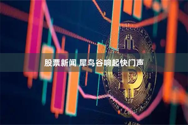 股票新闻 犀鸟谷响起快门声